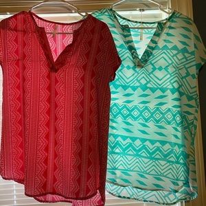 Bundle 2 Resortwear tops